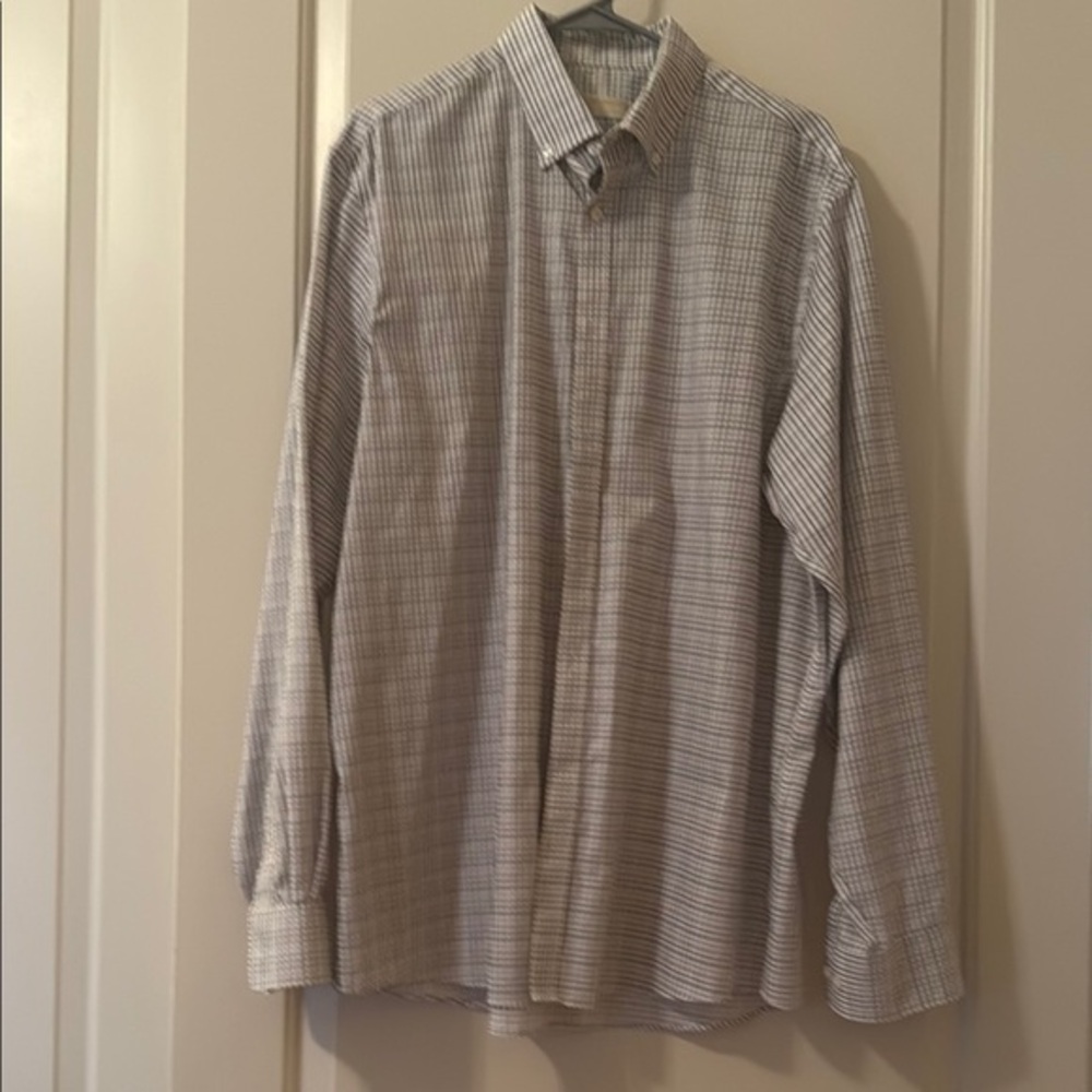 Michael Kors Classic Men's Checkered Shirt